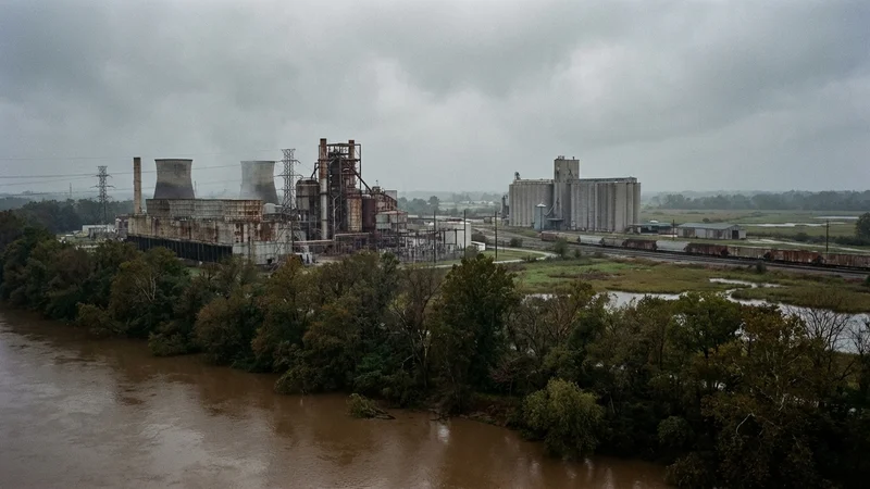 Arkansas industrial landscape