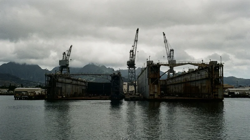Hawaii industrial landscape