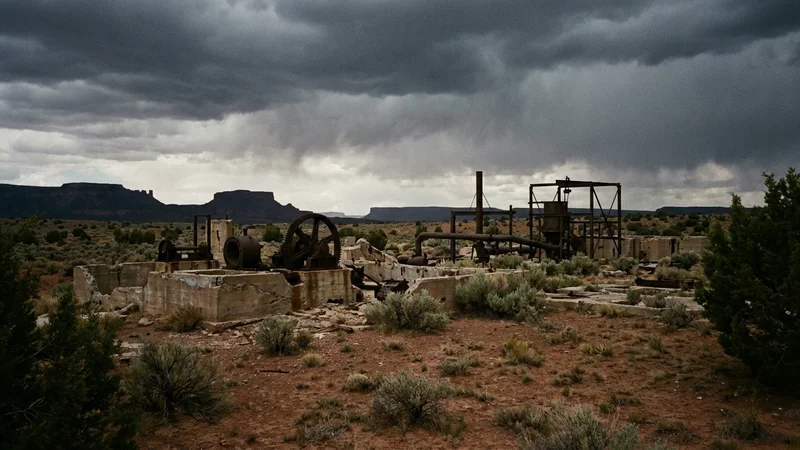 New Mexico industrial landscape