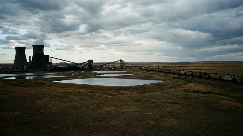 North Dakota industrial landscape