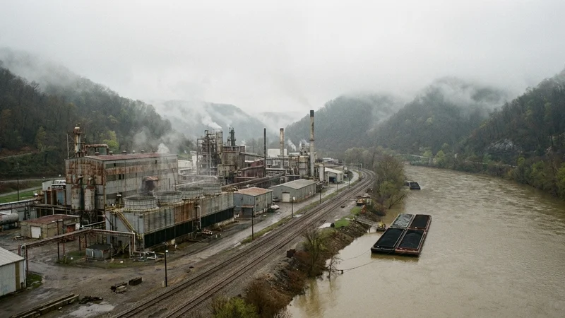 West Virginia industrial landscape