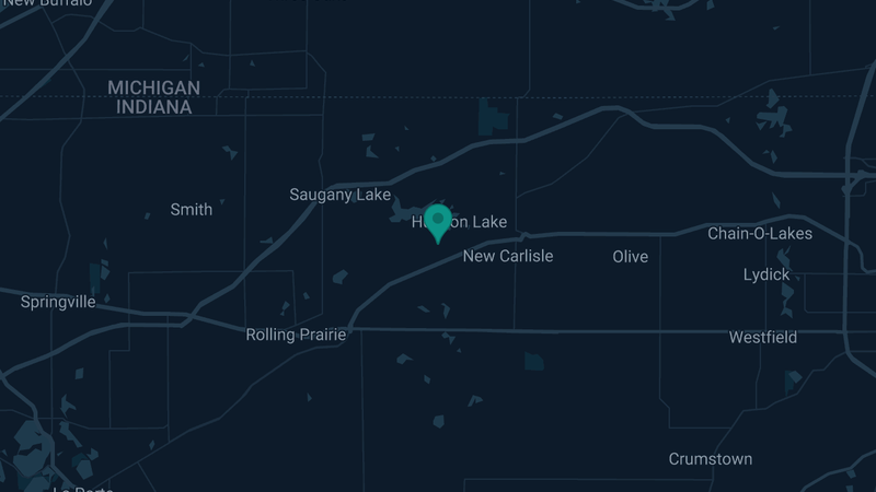 Map of E. Chicago, Indiana — 4 documented asbestos exposure sites