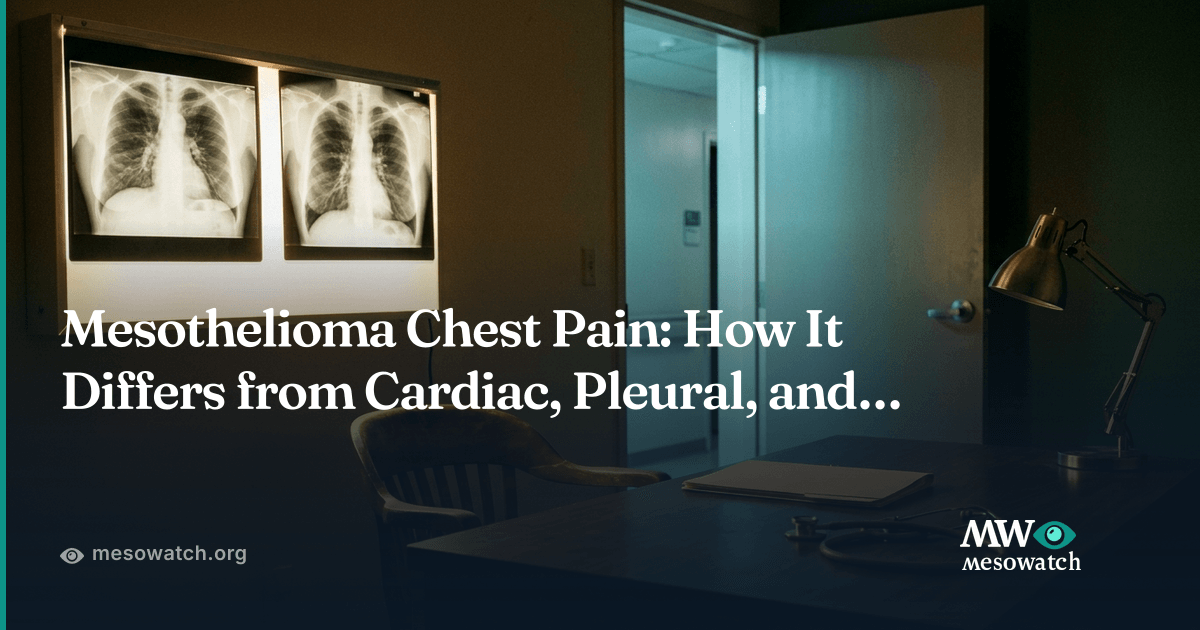 Mesothelioma Chest Pain: What Makes It Different | MesoWatch